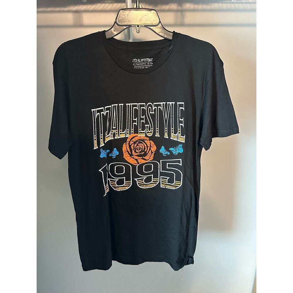 ITZ A LIFESTYLE 1995 Graphic T-Shirt Size M - Picture 1 of 3